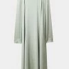 Rodebjer Dew Green Acela Silk Dress
