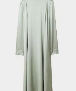 Rodebjer Dew Green Acela Silk Dress