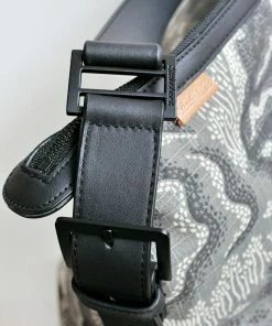 Littlephant Grey Tiger Island Pattern Messenger Bag