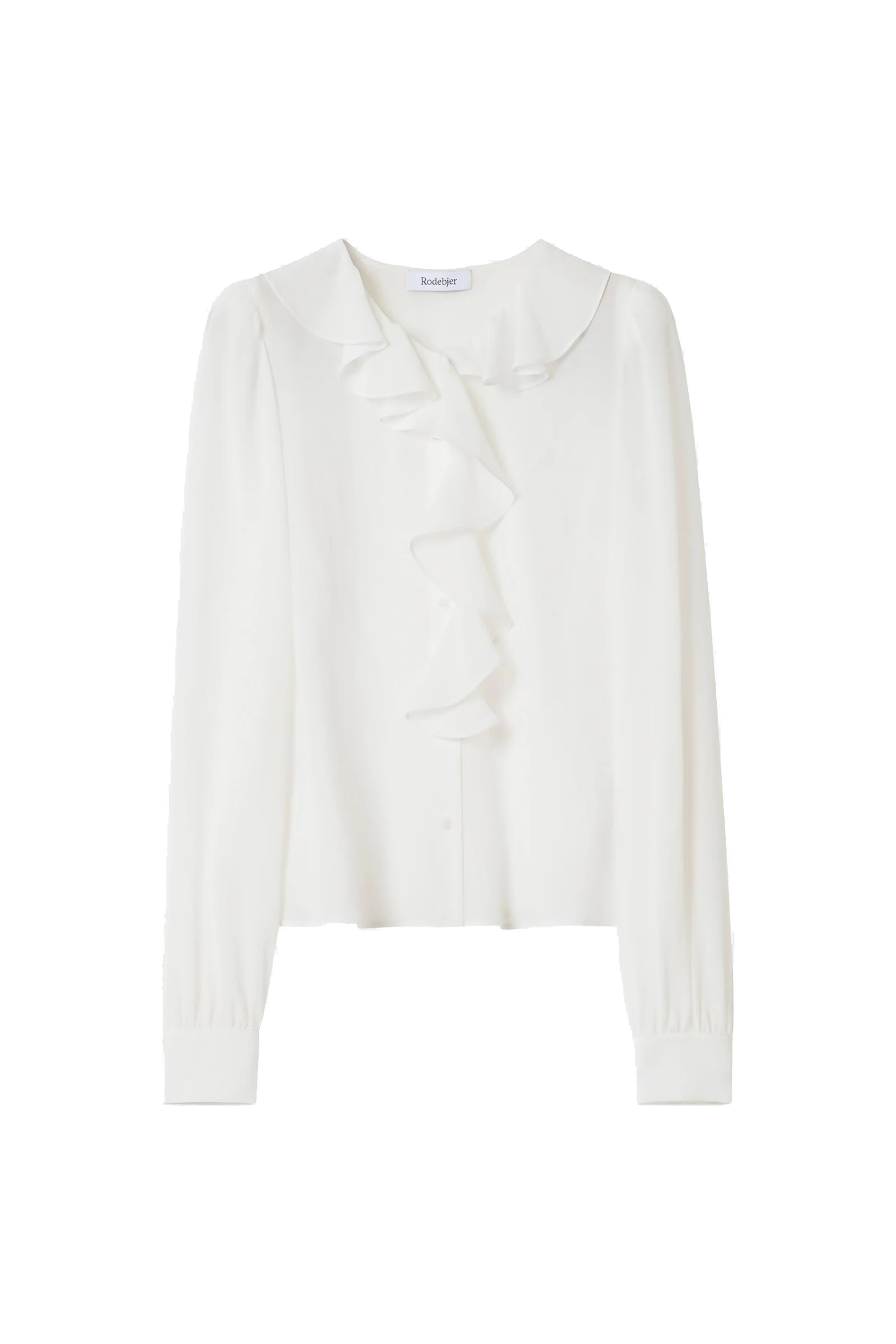 Rodebjer Off White Majolie Silk Shirt 3 Rodebjer Off White Majolie Silk Shirt