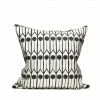 Littlephant 50 x 50cm Ebony Black Feathers Cushion Cover