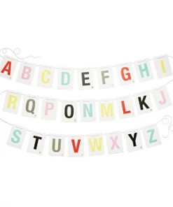 Littlephant A6 Alphabet Cards On A String