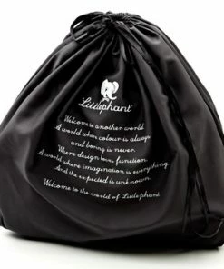 Littlephant 31 x 42 x 16cm Black Multi Saga Forest Day Bag