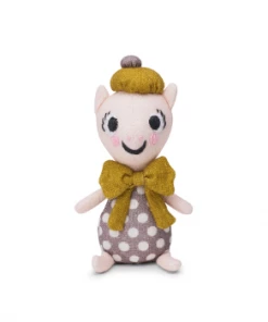 Littlephant Mini Linen Petite Pig Doll