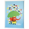 Littlephant 50 x 70cm Rain Graphic Print