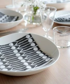 Littlephant 16.5 x 16.5cm Feathers Paper Napkins