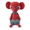 Littlephant Red Linen Littlephant Doll