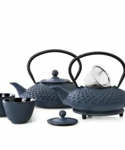 Bredemeijer Blue Iron Cast Design Xilin Teapot