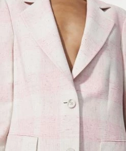 Rodebjer Violante Silkcheck Blazer