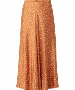 Rodebjer Sandy Ochre Tyle Paisley Skirt