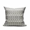 Littlephant 50 x 50cm Grey Feathers Linen Cotton Cushion Cover