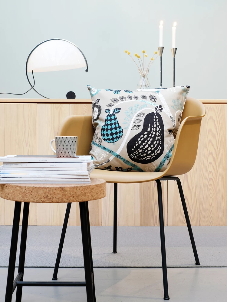 Littlephant Cotton Cushion cover - 50x50cm - Fruit Garden Grey 6 Littlephant Cotton Cushion cover - 50x50cm - Fruit Garden Grey