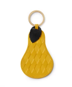 Littlephant 13.5cm Yellow Pear Key Ring