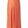 Rodebjer Hot Tangerine Tyle Paisley Skirt