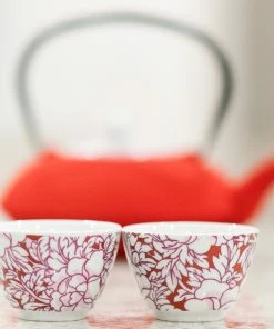 Bredemeijer Teapot Yantai Cast Iron 1 2 L With Porcelain Lid In Red 11 Bredemeijer Teapot Yantai Cast Iron 1 2 L With Porcelain Lid In Red