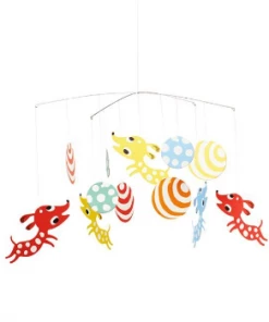 Littlephant Puppies Hanging Mobile