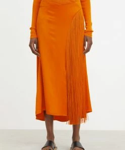 Rodebjer Clementine Deniz Fringe Skirt