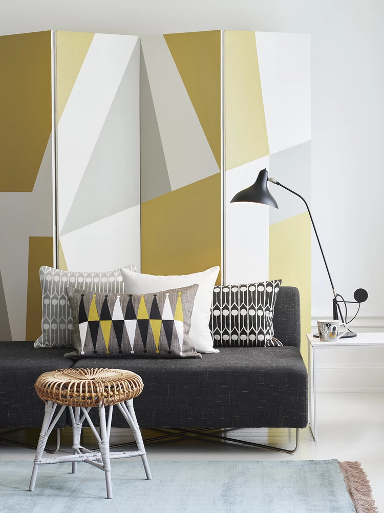 Littlephant Cotton cushion cover 50x50cm - Feathers Black/White 6 Littlephant Cotton cushion cover 50x50cm - Feathers Black/White