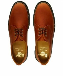 Dr Martens Dr. Martens 1461 Shoe Dark Tan Classic Oiled Shoulder