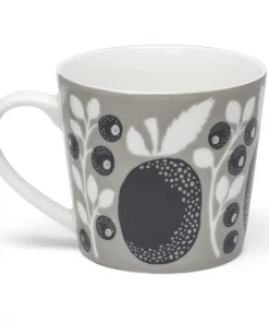 Littlephant 400ml Grey Porcelain Printed Mug