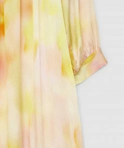 Rodebjer Wava Waterfloral Silk Dress