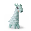 Littlephant Aqua Cotton Giraffe Soft Toy