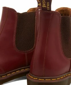 Dr Martens Vintage 2976 Chelsea Boot - Made in England Oxblood
