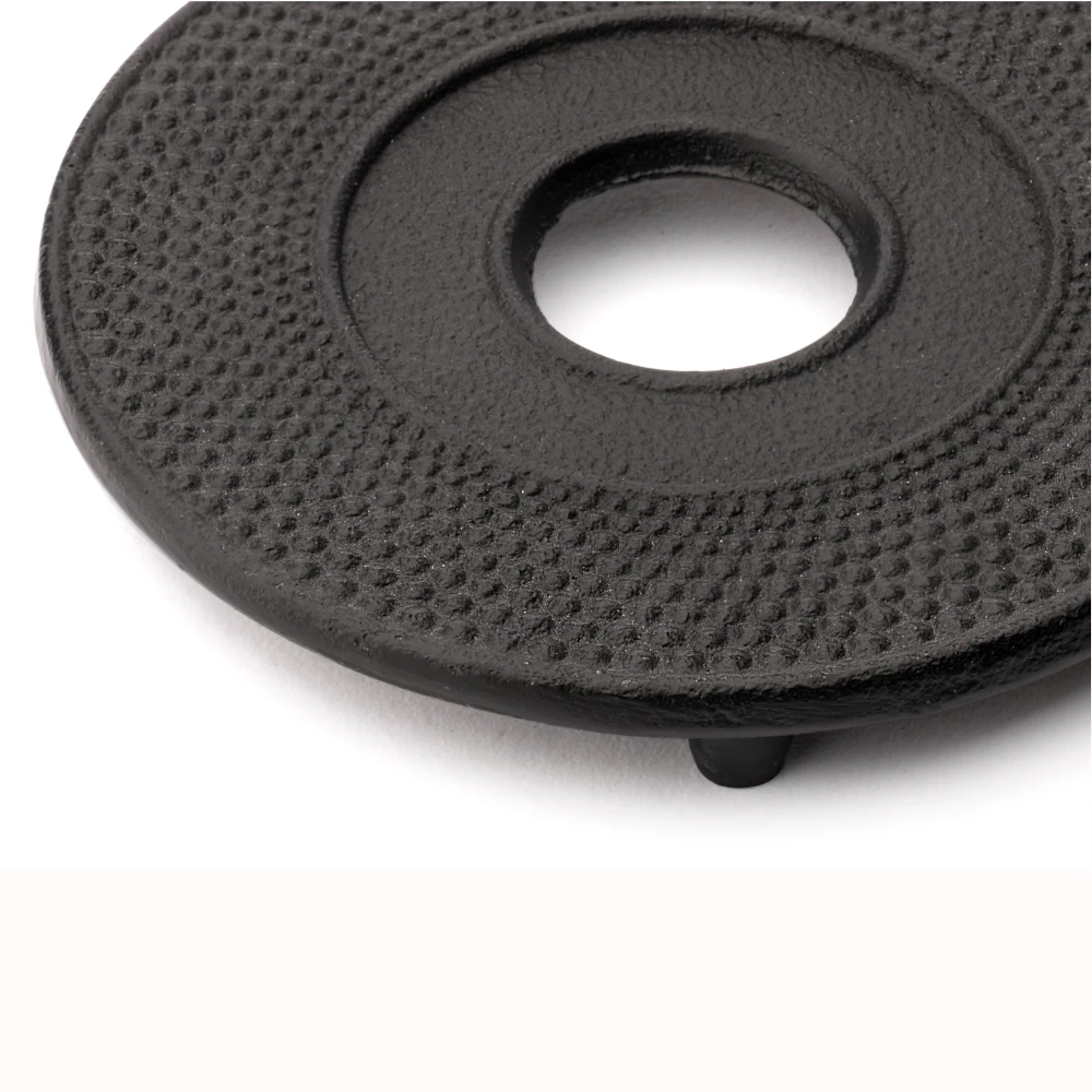 Bredemeijer Coaster Or Trivet Cast Iron Jang Design in Black 5 Bredemeijer Coaster Or Trivet Cast Iron Jang Design in Black