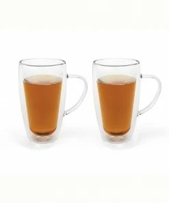 Bredemeijer Glass Double Walled For Coffee Or Tea Small 295 ml In A Set Of 2 15 Bredemeijer Glass Double Walled For Coffee Or Tea Small 295 ml In A Set Of 2