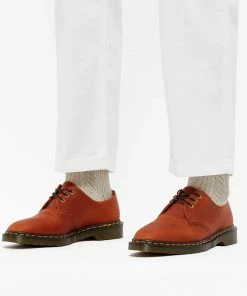 Dr Martens Dr. Martens 1461 Shoe Dark Tan Classic Oiled Shoulder