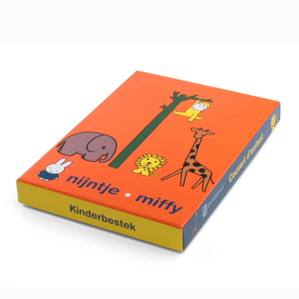 Bredemeijer Zilverstad Childrens Cutlery Set Miffy Zoo Animals 4 Pcs In Stainless Steel 6 Bredemeijer Zilverstad Childrens Cutlery Set Miffy Zoo Animals 4 Pcs In Stainless Steel