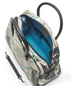 Littlephant Grey Fruit Garden Pattern Bag