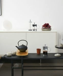 Bredemeijer Giftset Shanxi Teapot In Black 1L With 2 Porcelain Mugs