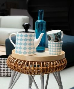 Littlephant Blue Waves Porcelain Teapot