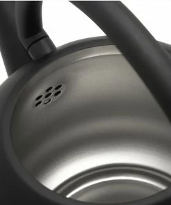 Bredemeijer 1.2L Matt Black Double Wall Saturn Design Teapot