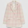 Rodebjer Violante Silkcheck Blazer