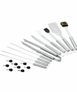 Bredemeijer Leopold Vienna Barbecue Case With 18 Pieces 7 Bredemeijer Leopold Vienna Barbecue Case With 18 Pieces