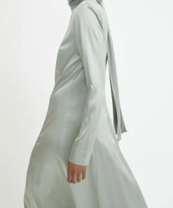 Rodebjer Dew Green Acela Silk Dress