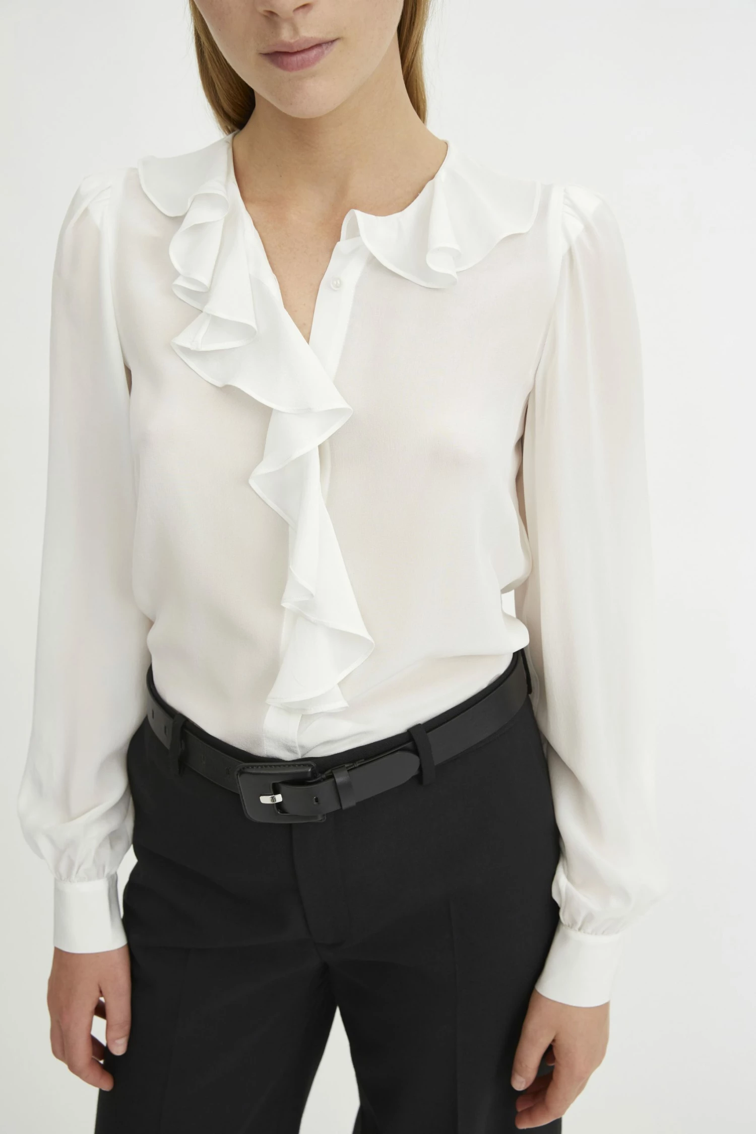 Rodebjer Off White Majolie Silk Shirt 6 Rodebjer Off White Majolie Silk Shirt