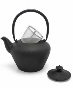 Bredemeijer Teapot Chengdu Design in Black 1.0 L with 4 Porcelain Mugs in A Bamboo Gift Box 12 Bredemeijer Teapot Chengdu Design in Black 1.0 L with 4 Porcelain Mugs in A Bamboo Gift Box