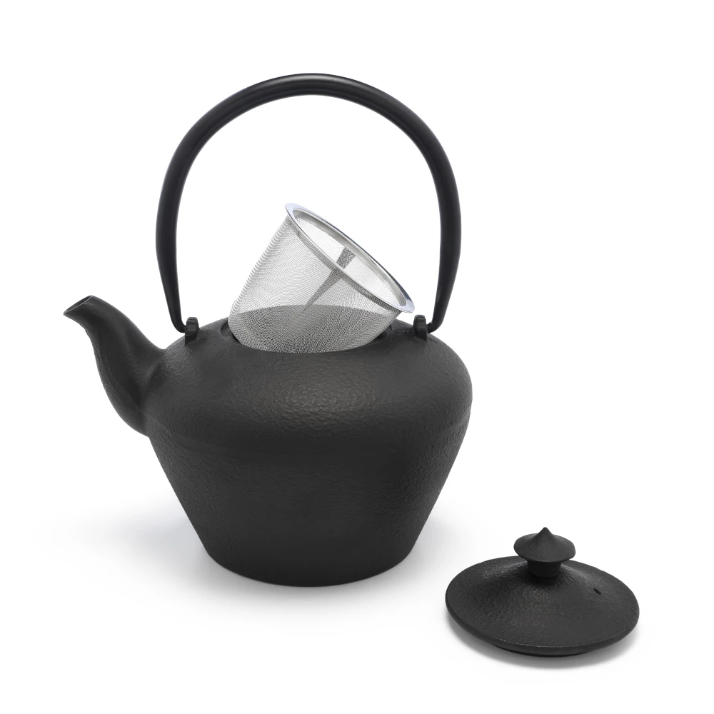 Bredemeijer Teapot Chengdu Design in Black 1.0 L with 4 Porcelain Mugs in A Bamboo Gift Box 6 Bredemeijer Teapot Chengdu Design in Black 1.0 L with 4 Porcelain Mugs in A Bamboo Gift Box