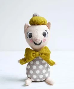 Littlephant Mini Linen Petite Pig Doll