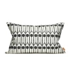 Littlephant Cotton cushion cover 60x40cm - Feathers White/Black