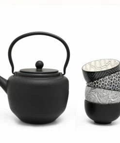 Bredemeijer Teapot Pucheng Design 1.3L In Black