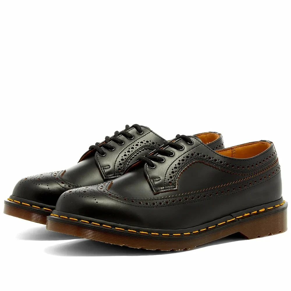 Dr Martens Vintage 3989 Quilon Shoe - Made in England Black 3 Dr Martens Vintage 3989 Quilon Shoe - Made in England Black