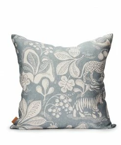 Littlephant 50 x 50cm Dusty Blue Wild At Heart Cushion Cover