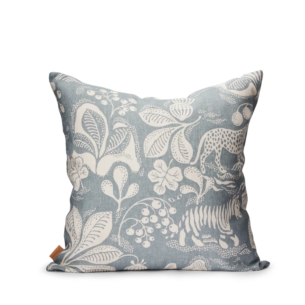 Littlephant 50 x 50cm Dusty Blue Wild At Heart Cushion Cover 3 Littlephant 50 x 50cm Dusty Blue Wild At Heart Cushion Cover