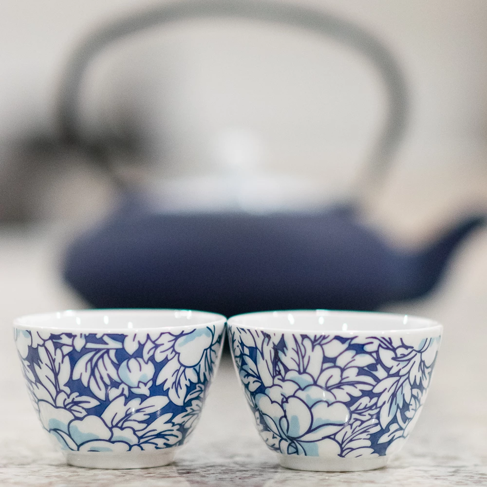 Bredemeijer Teapot Yantai Cast Iron 1 2 L With Porcelain Lid In Blue 8 Bredemeijer Teapot Yantai Cast Iron 1 2 L With Porcelain Lid In Blue