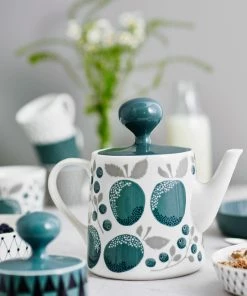 Littlephant Blue Plum Porcelain Teapot 9 Littlephant Blue Plum Porcelain Teapot