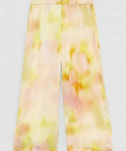 Rodebjer Sigrid Waterfloral Silk Pants